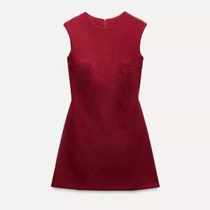 ZARA - NWT Seamed Mini Dress